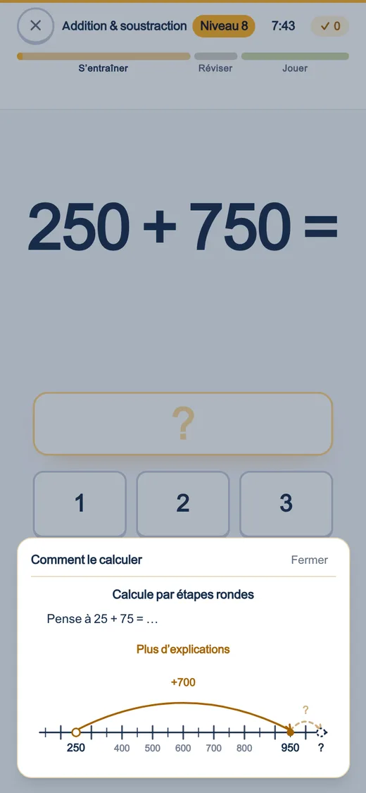 Une étape intermédiaire